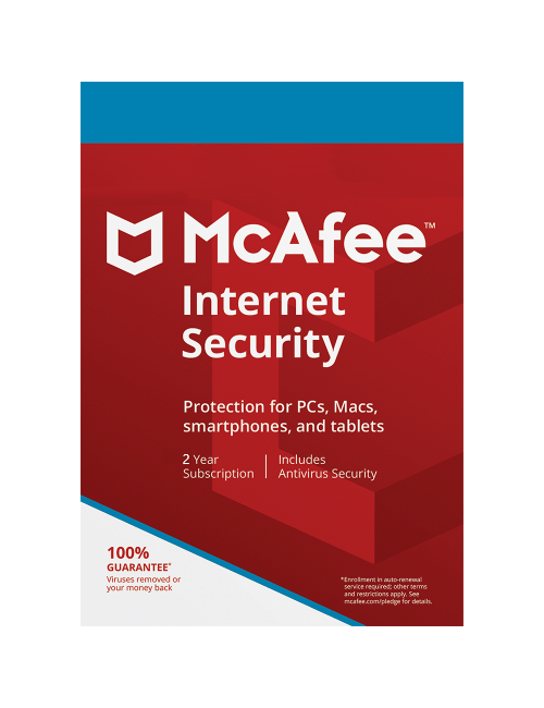 McAfee Internet Security - 2-Year / 1-Device