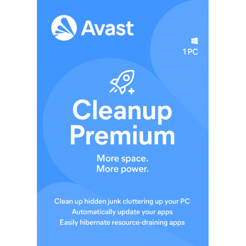 Avast Cleanup Premium – 1-Year / 10-Devices